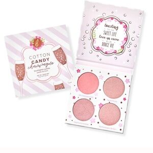 NWT BEAUTY BAKERIE - Cotton Candy Champagne Blushlighter Palette